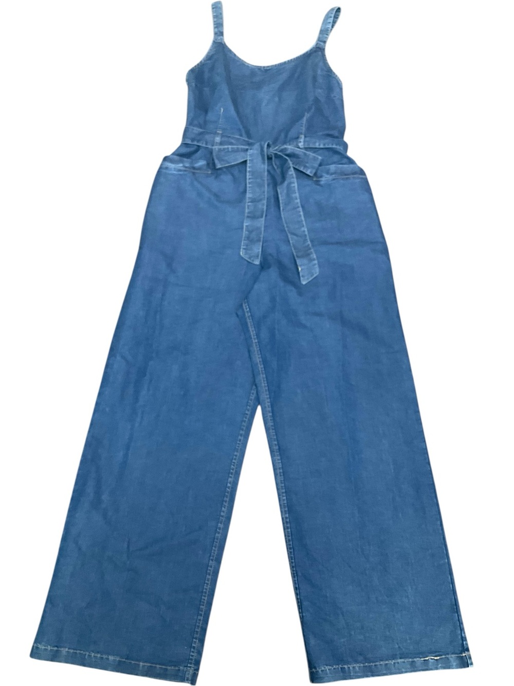 GOGO Indulge instyle Women’s Wide-Leg Jumpsuit with Tie Waist Size Medium NWT